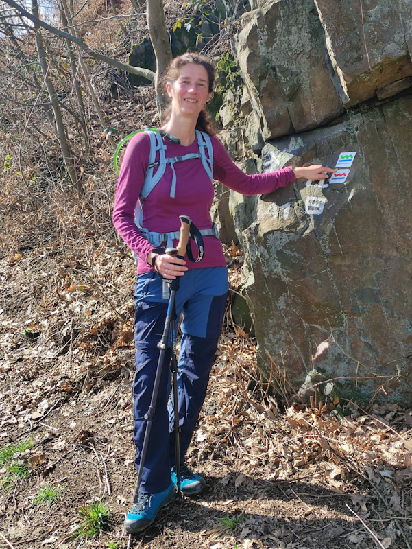 Ich auf dem Baldeneysteig