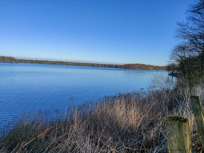 Blick auf den Halterner Stausee