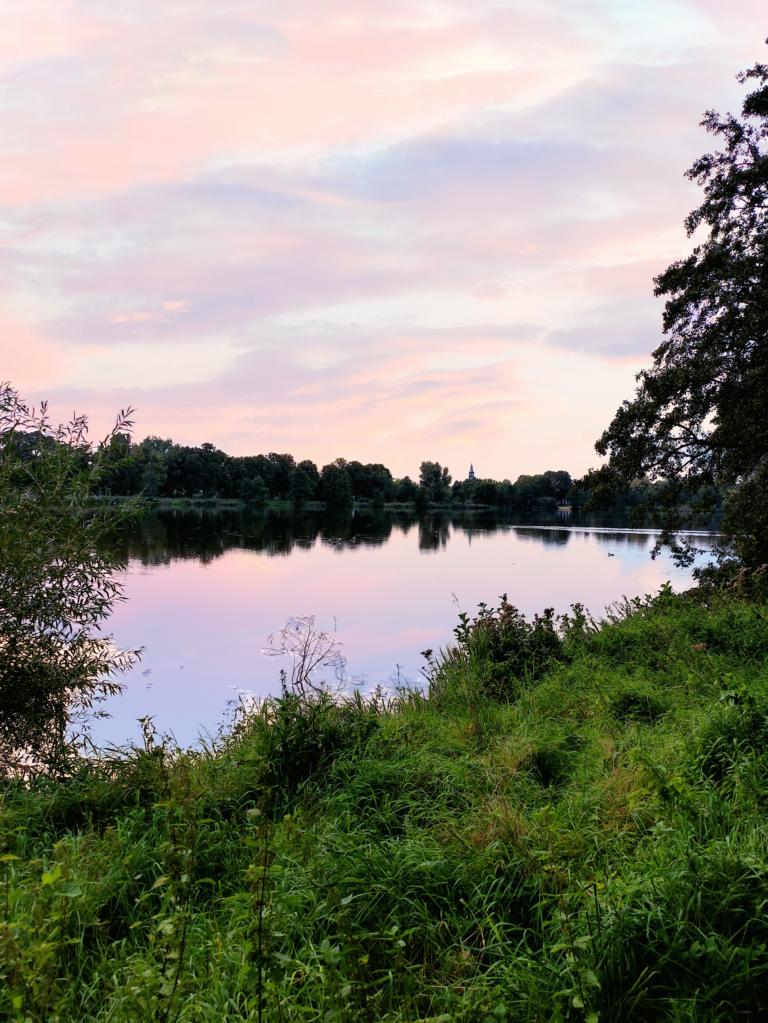 Abendstimmung am Vechtesee in Nordhorn