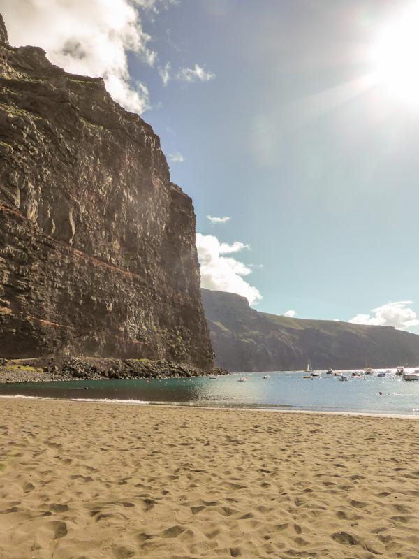 Playa del Vueltas auf La Gomera