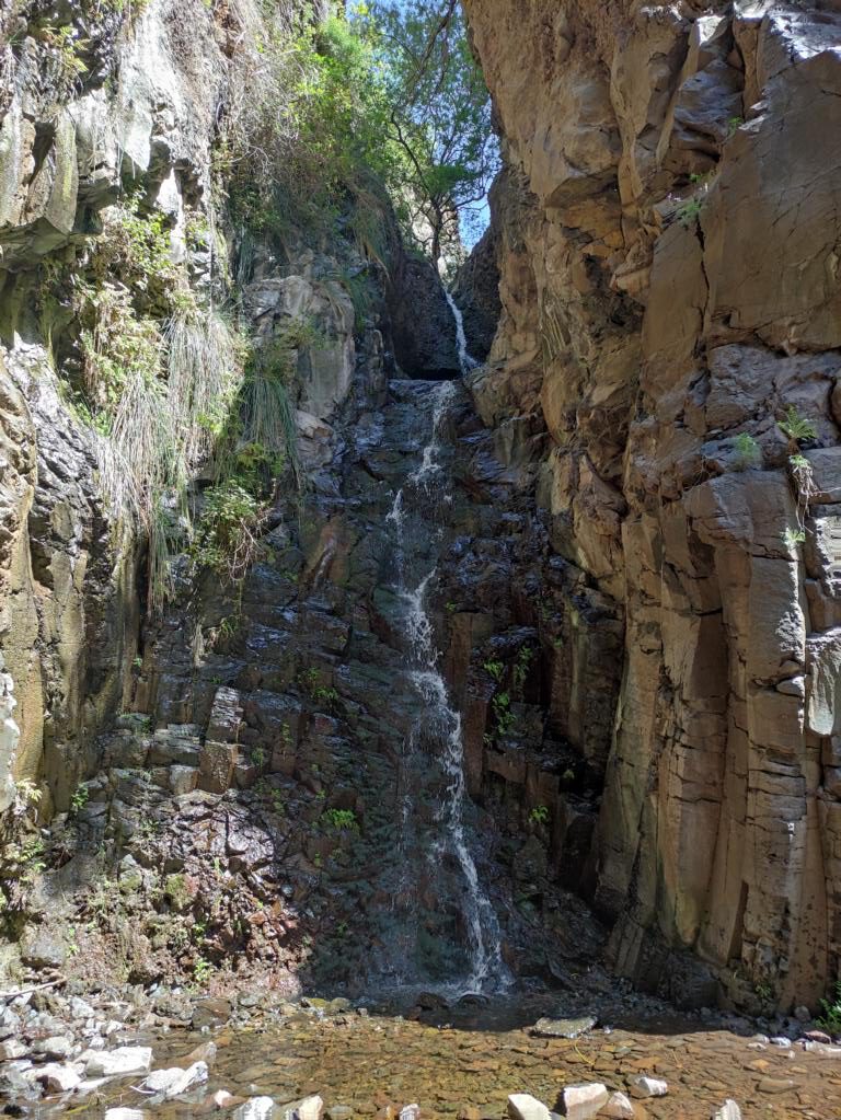 Der Wasserfall Arure auf La Gomera