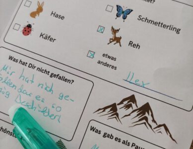 Warum Kinder unbedingt ein Wandertagebuch führen sollten