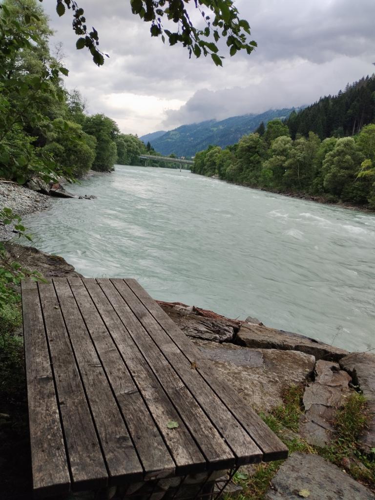 Pausenplätze am Iseltrail Etappe 1