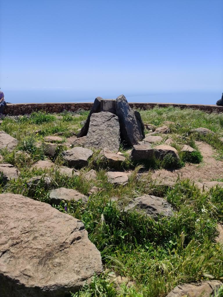 Steinkreis der Guanchen am Alto de Garajonay