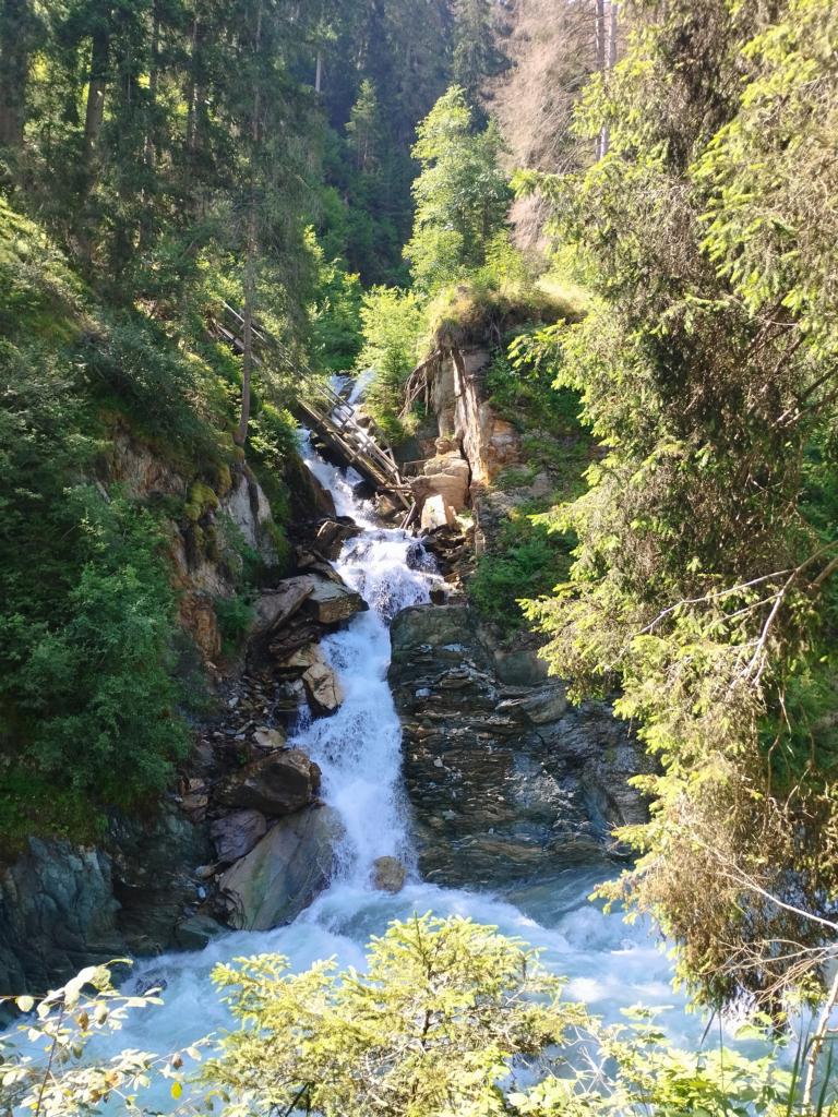 Wasserfall am Iseltrail Etappe 3