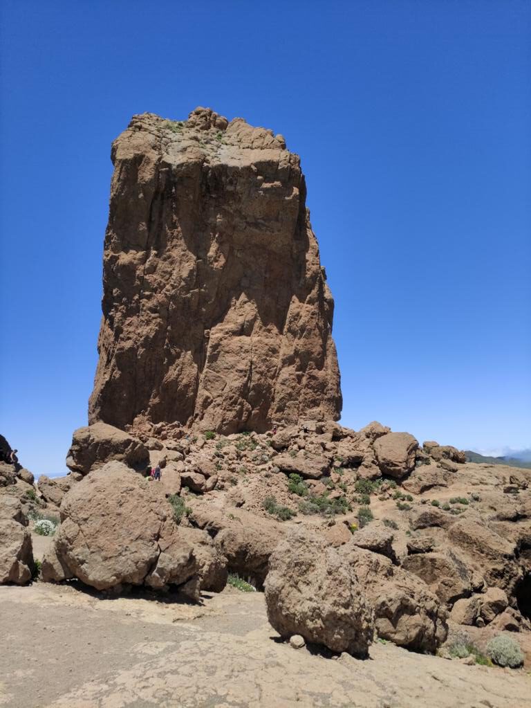 Der Felsmonolith Roque Nublo