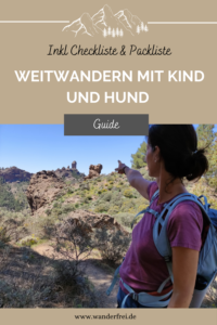 Weitwandern mit Kind und Hund